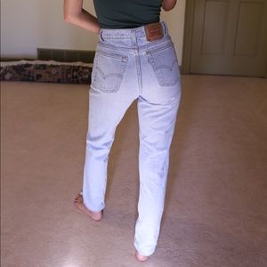 Vintage Levis 512 Light Wash Denim Jeans